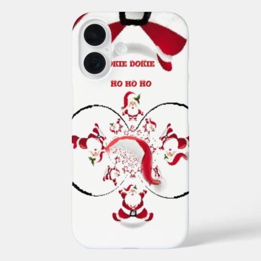 Oki Dokie Kerstman! Case-Mate iPhone Case (Achterkant)