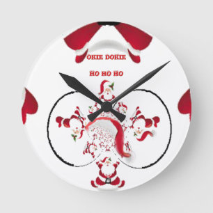 Oki Dokie Kerstman! Ronde Klok