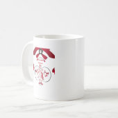 Oki Dokie Santa! Koffiemok (Voorkant links)
