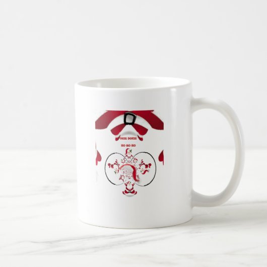 Oki Dokie Santa! Koffiemok (Rechts)