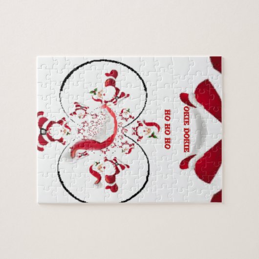 Oki Dokie Santa! Legpuzzel (Horizontaal)