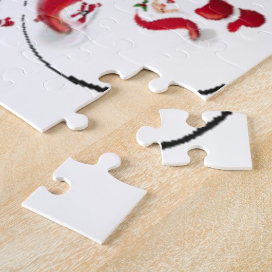 Oki Dokie Santa! Legpuzzel (Zijkant)