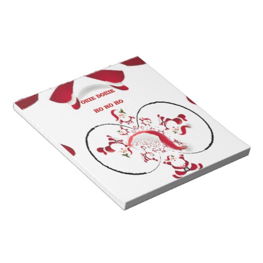 Oki Dokie Santa! Notitieblok (Schuin)