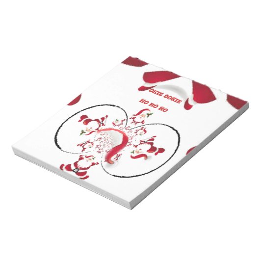 Oki Dokie Santa! Notitieblok (Linkerzijde)