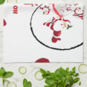 Oki Dokie Santa! Theedoek (Gevouwen)