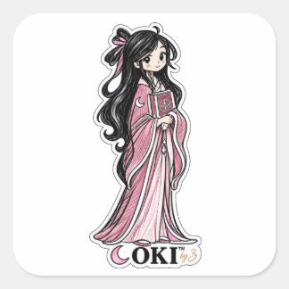 OKI™ | Moon Girl Origineel Karakter Sticker