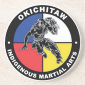 Okichitaw Sandstone Onderzetter (Voorkant)