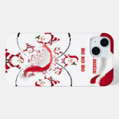 Okie Dokie hohohoho kerstman speciaal Case-Mate iPhone Case (Achterkant (horizontaal))