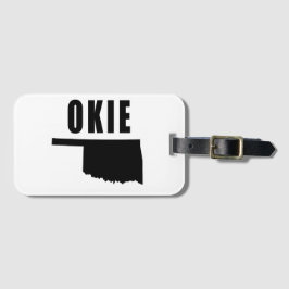 OKIE Oklahoma Bagagelabel