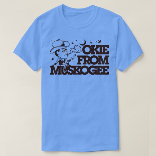 Okie van Muskogee T-shirt (Design voorkant)