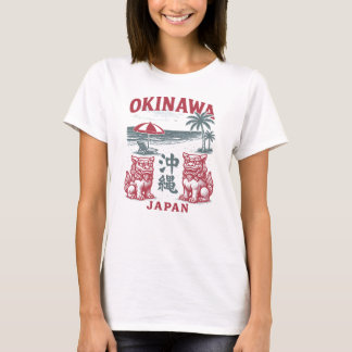 Okinawa Beach Vintage T-shirt