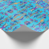 Okinawa Bingata Design Cadeaupapier (Hoek)