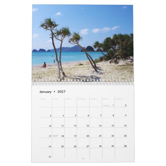 Okinawa Calendar 2015 Kalender (Jan 2027)