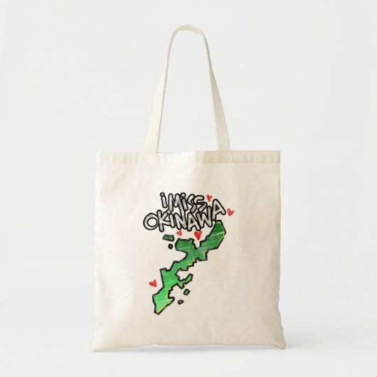 Okinawa Canvas tas (Voorkant)