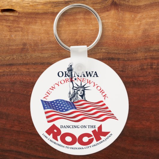 Okinawa Club Newyork Sleutelhanger (Voorkant)