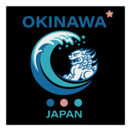 Okinawa-eiland Japan Perfect Poster