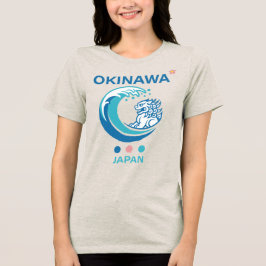 Okinawa-eiland Japan Tri-Blend Shirt