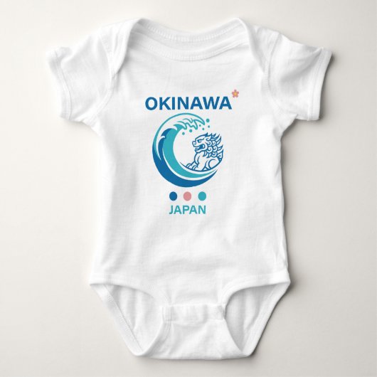 Okinawa Island Japan Romper (Voorkant)