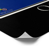 Okinawa Island Japan Satellite Poster Map (Hoek)