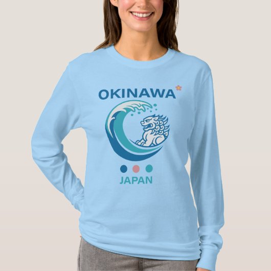 Okinawa Island Japan T-shirt (Voorkant)