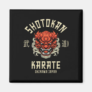 Okinawa Japan Dojo Shotokan Karate Magneet