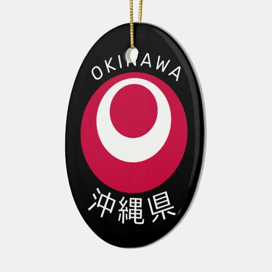 Okinawa, Japan Keramisch Ornament (Links)