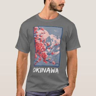 Okinawa Japan Sakura Cherry Blossom T-Shirt