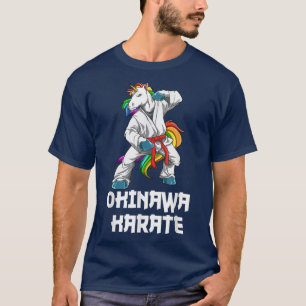 Okinawa Karate Unicorn Karate Japanse martial Ar T-shirt