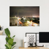 Okinawa Lights Poster (Thuiskantoor)