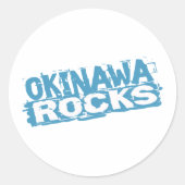 Okinawa Rocks Sticker (Voorkant)