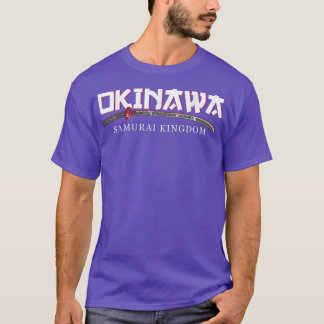 Okinawa Samurai Koninkrijk Japan Culture Kanji T-shirt