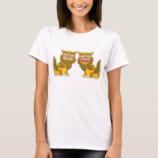 Okinawa Shisa Tigers T-shirt (Voorkant)