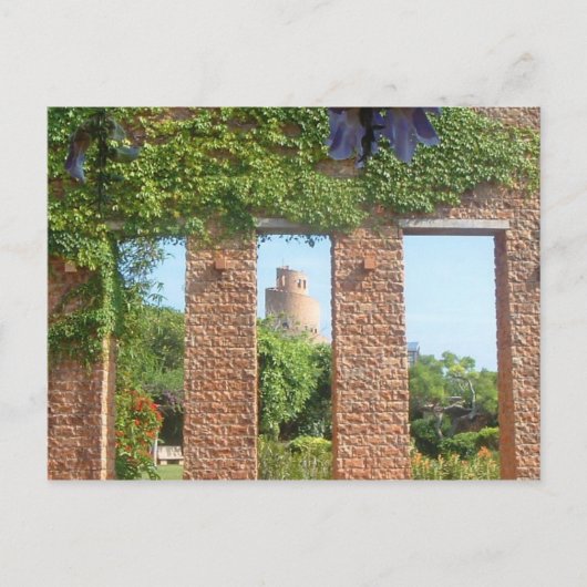 Okinawa Spiral Castle — briefkaart (Voorkant)