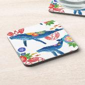 okinawan bingata onderzetters stijlpatroon (Linkerzijde)