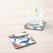 okinawan bingata onderzetters stijlpatroon (Rechterzijde)