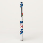 okinawan bingata stijlpatroonkunst Case-Mate iPhone case (Achterkant/links)