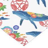 okinawan bingata stijlpatroontabel korte tafelloper (Hoek)