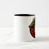 Okira met Pet-Mok Tweekleurige Koffiemok (Center)