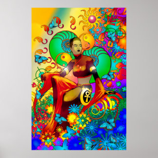 Okira Oasis voor de sol Poster