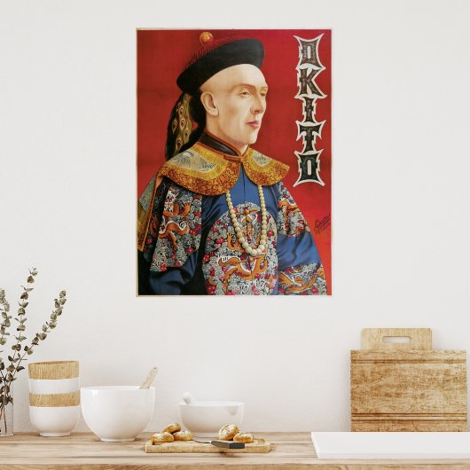 Okito ~ Oriental Magic Act  Poster (Keuken)