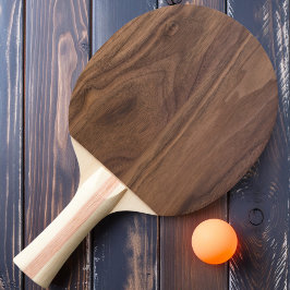Okkernoot hout tafeltennisbatje