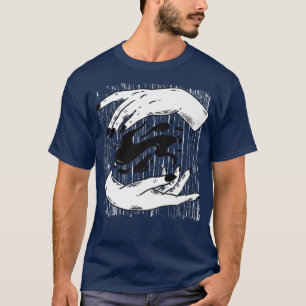 Okkult Witcher Hands Witches Tarot Gothic Witch Wi T-shirt
