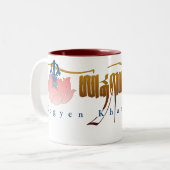 OKL-Mokken en -steins Tweekleurige Koffiemok (Voorkant links)