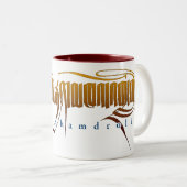 OKL-Mokken en -steins Tweekleurige Koffiemok (Voorkant rechts)