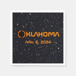 Oklahoma 2024 Totale zonsverduistering Servet