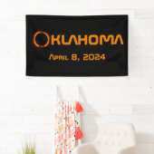 Oklahoma 2024 Totale zonsverduistering Spandoek (Insitu)