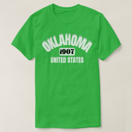 OKLAHOMA 21 T-SHIRT (Design voorkant)