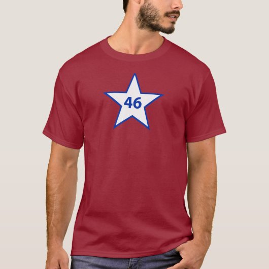OKLAHOMA 46 VLAG T-SHIRT (Voorkant)