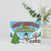 OKLAHOMA Ansichtkaart Briefkaart (Staand voorkant)