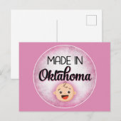 Oklahoma Baby Funny Pink New Girl Briefkaart (Voorkant / Achterkant)